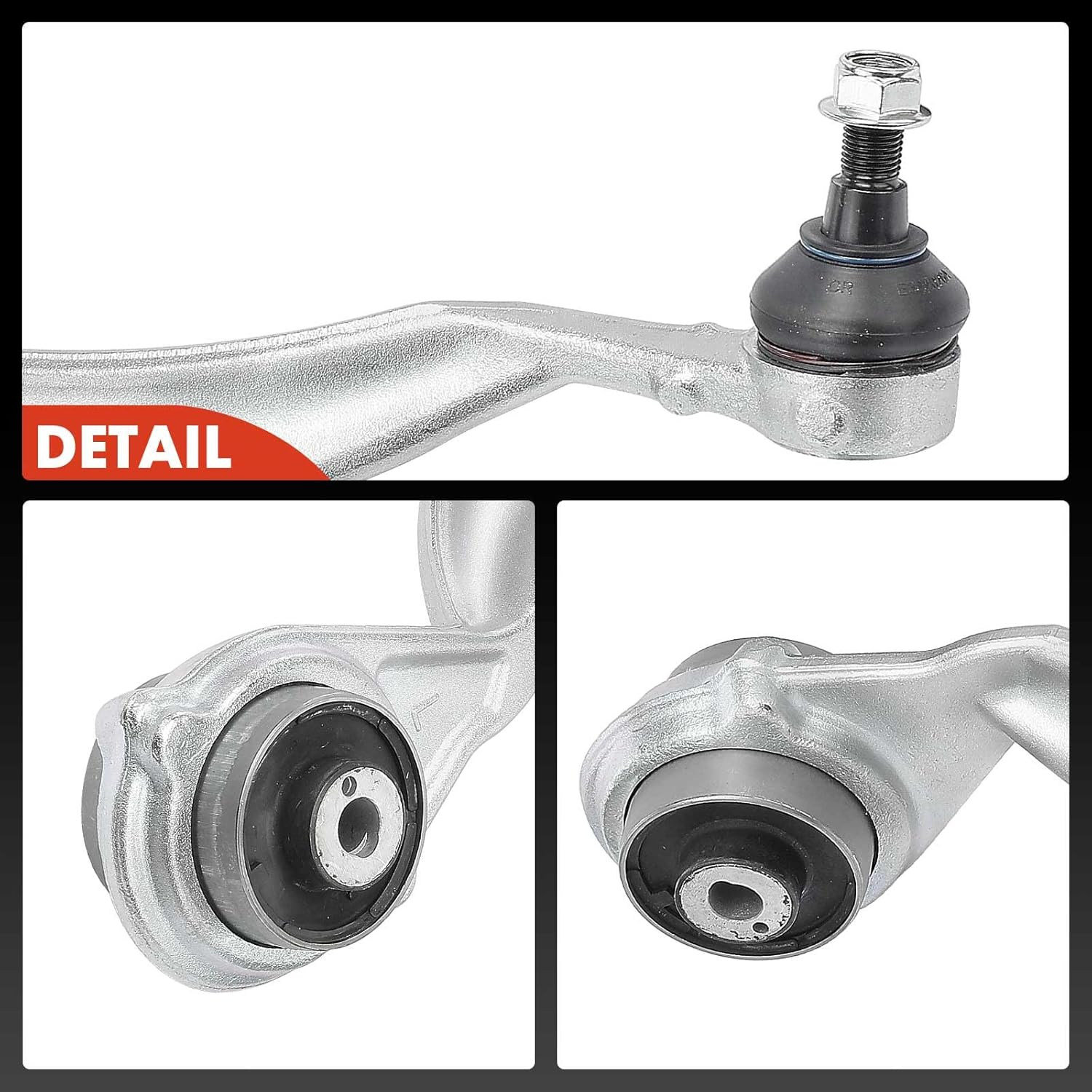A-Premium 2 x Front Forward Lower Control Arm, with Ball Joint & Bushing, Compatible with Mercedes-Benz W221 W222 C216 C217-2007-2014 - S350 S450 S550 CL550, AWD