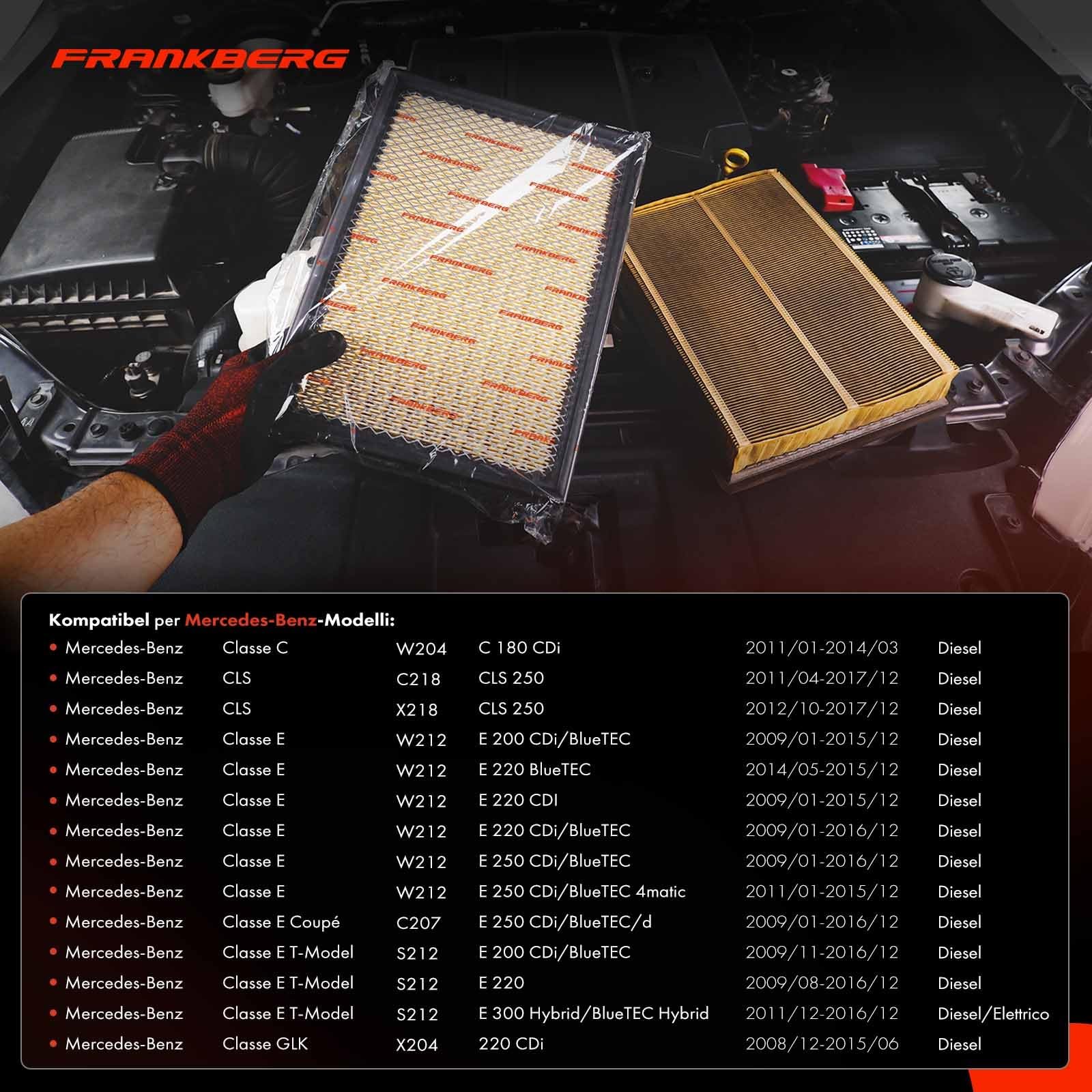 Frankberg 2 filtri aria 6510940004