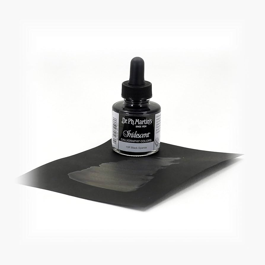 (未使用･未開封品)　Dr. Ph. Martin&#39;s Iridescent Calligraphy Color 1.0 oz Iridescent Deep Blue (9R) 7z28pnb Iridescent Calligraphy Color, 1.0 oz, Iridescent Deep Blue