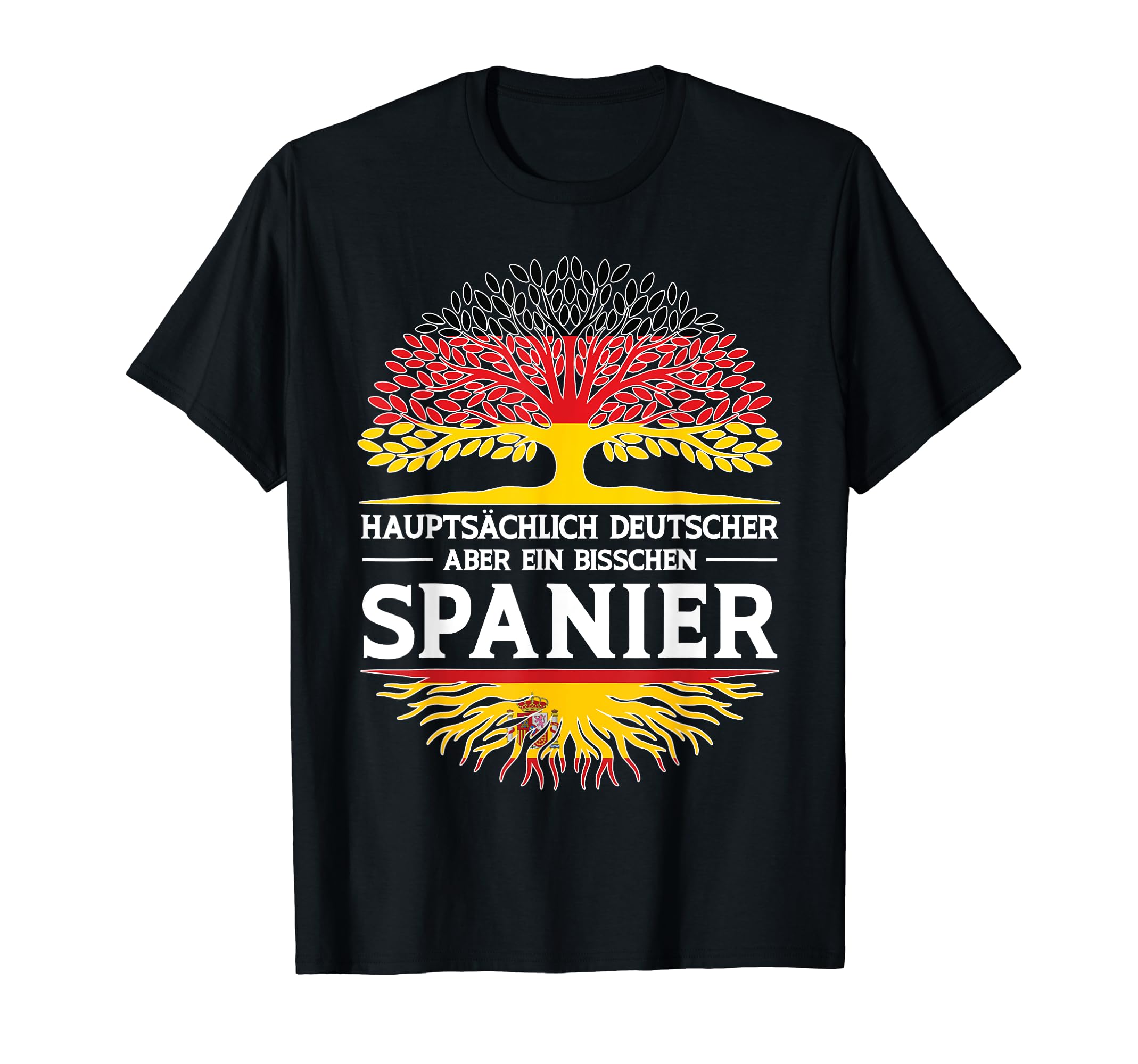 Spanier & Spanien GeschenkDeutsch & Spanisch Deutscher Spanier T-Shirt
