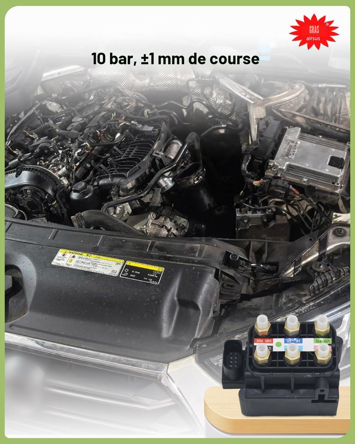 Air Ride bloc Electrovanne de suspension pour Audi Q7 Porsche Cayenne VW Touareg Jeep 7l0698014 7p0698014 7l8616007e