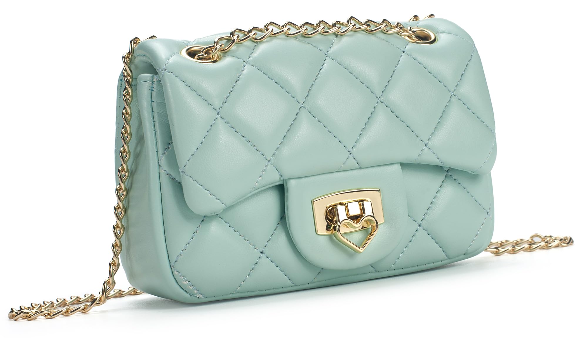 LJCTULY Toddler Purse for Girls, Small Girls Purse, Cute Kids Crossbody Bag Handbag,with Chain Strap for Age 3-14