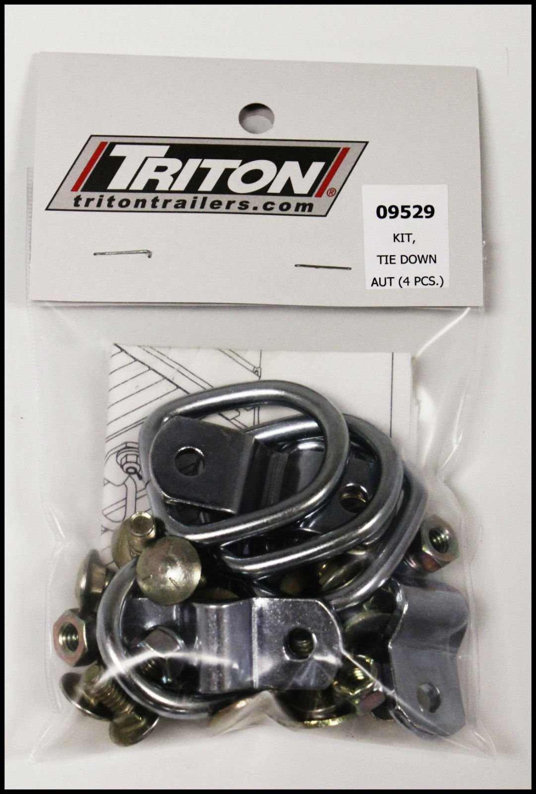 Triton 09529 AUT Series Trailer Tie Down Kit