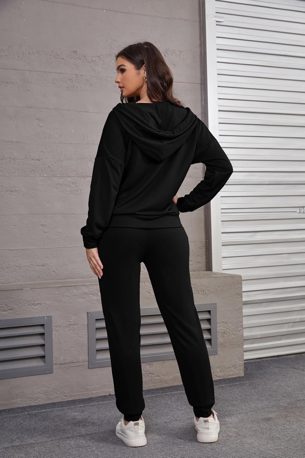 Nimsruc Two Piece Outfits For Women Jogging Suits Casual Sweatsuits Jogger - Image 5