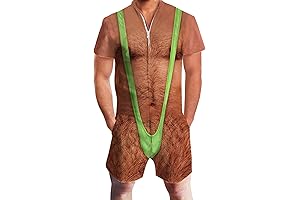 RAISEVERN Men's Rompers: Stylish and Versatile One-Piece Outfits