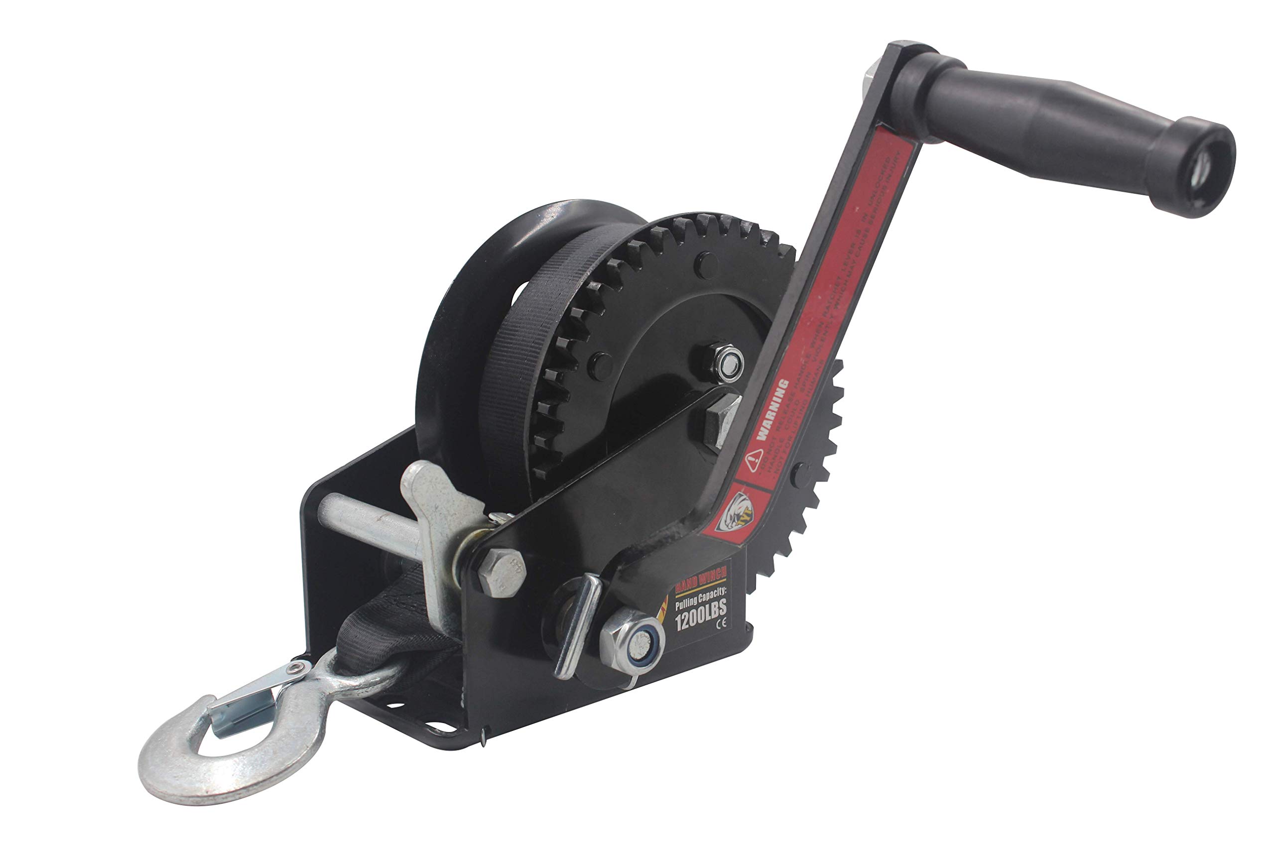 Buy TYT 1600lbs Boat Trailer Winch, Heavy Duty Hand Winch with Strong