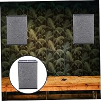 Vista 8 de Pantalla de lámpara de tela de repuesto con clip cuadrado para lámpara de araña, pantalla de tambor de tela, cubierta de luz para lámpara de mesa