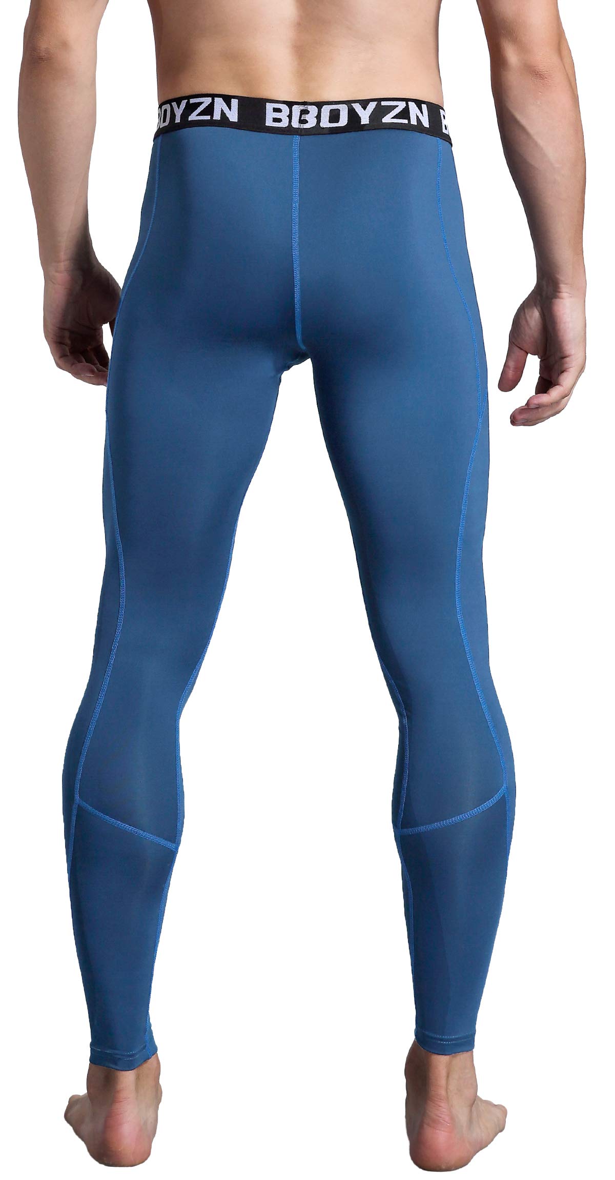 Boyzn Lot de 2 pantalons de compression pour homme à séchage rapide avec poches