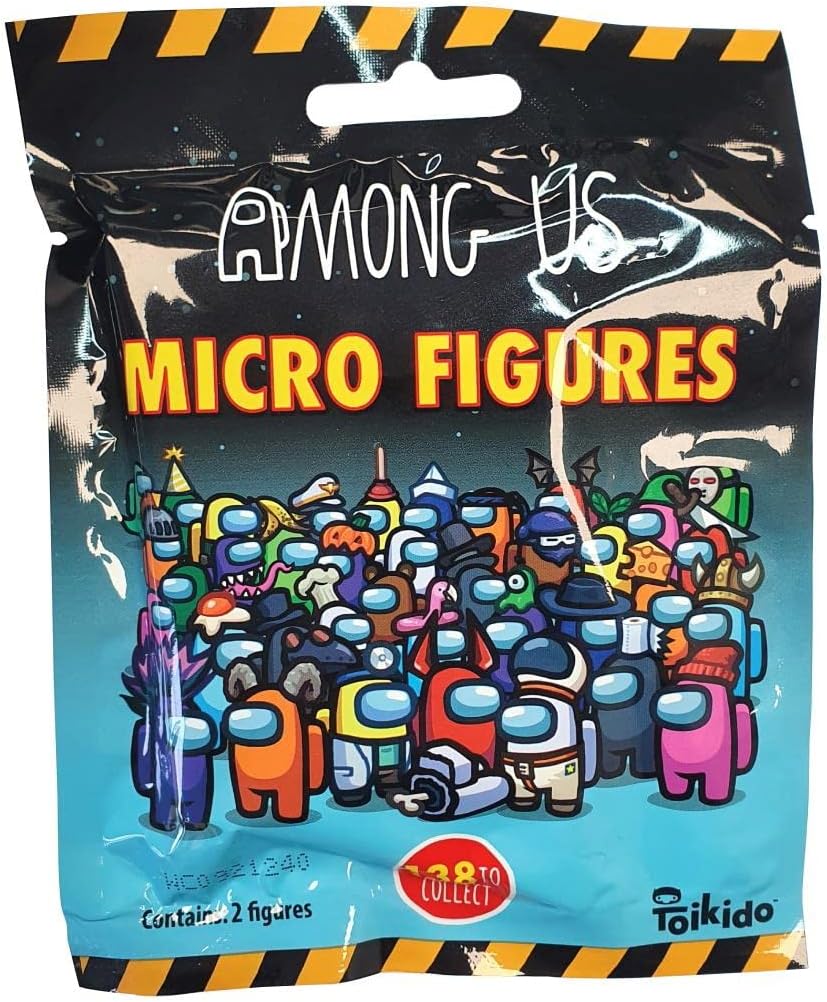 Among Us Micro Figures Blind Bag Containing 2 Figures