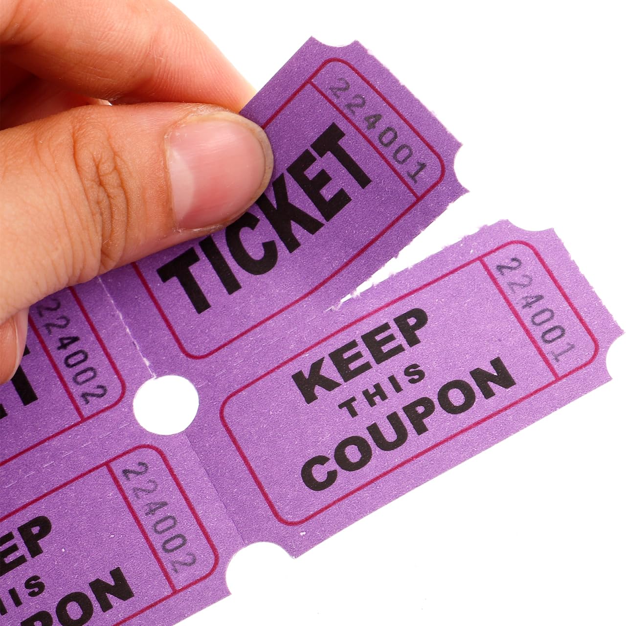 【即購入可】ロールチケットまとめて Amazon.co.jp: SEWACC カラフル 抽選券 ロール 1000枚 番号入り 紙