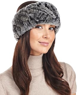 frr Knit Rex Rabbit Fur Headband