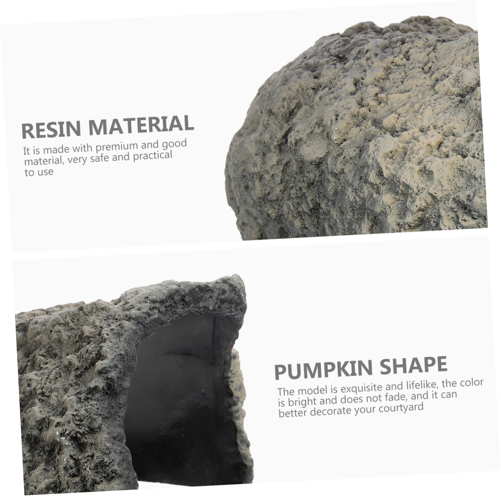 minkissy Cueva De Reptiles De Resina para Casa De Decoración De Multifuncional