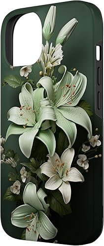 Miniatura 5 de Funda para iPhone 12 mini Sage green Wildflower Aesthetic Flower