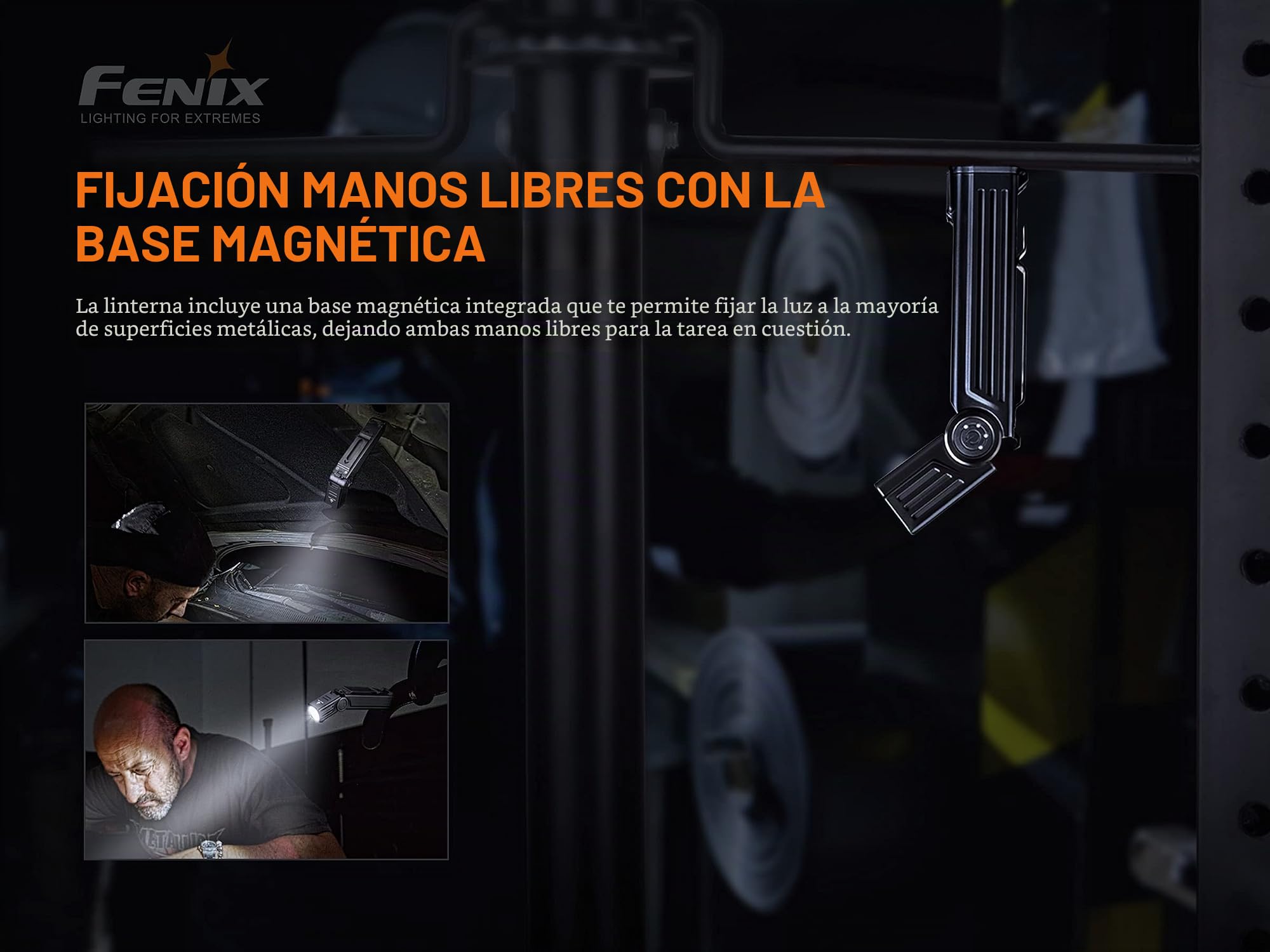 Linterna de Montañismo, Alpinismo y Trekking Marca Fenix para Unisex Adulto