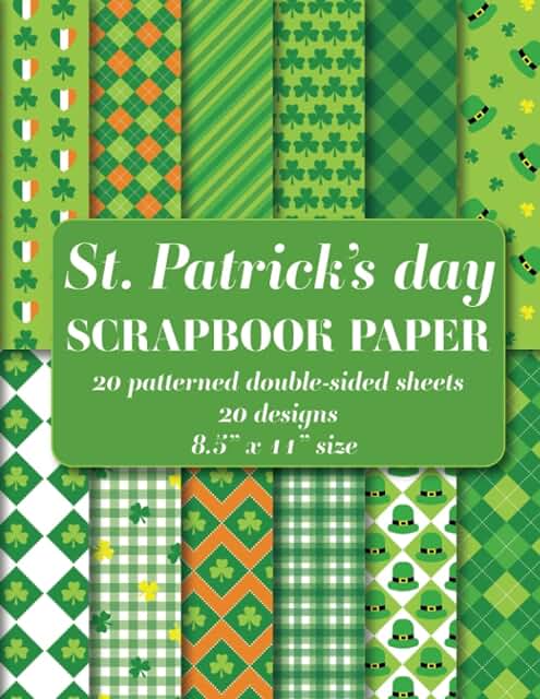 St. Patrick's Day Scrapbook Paper Pad