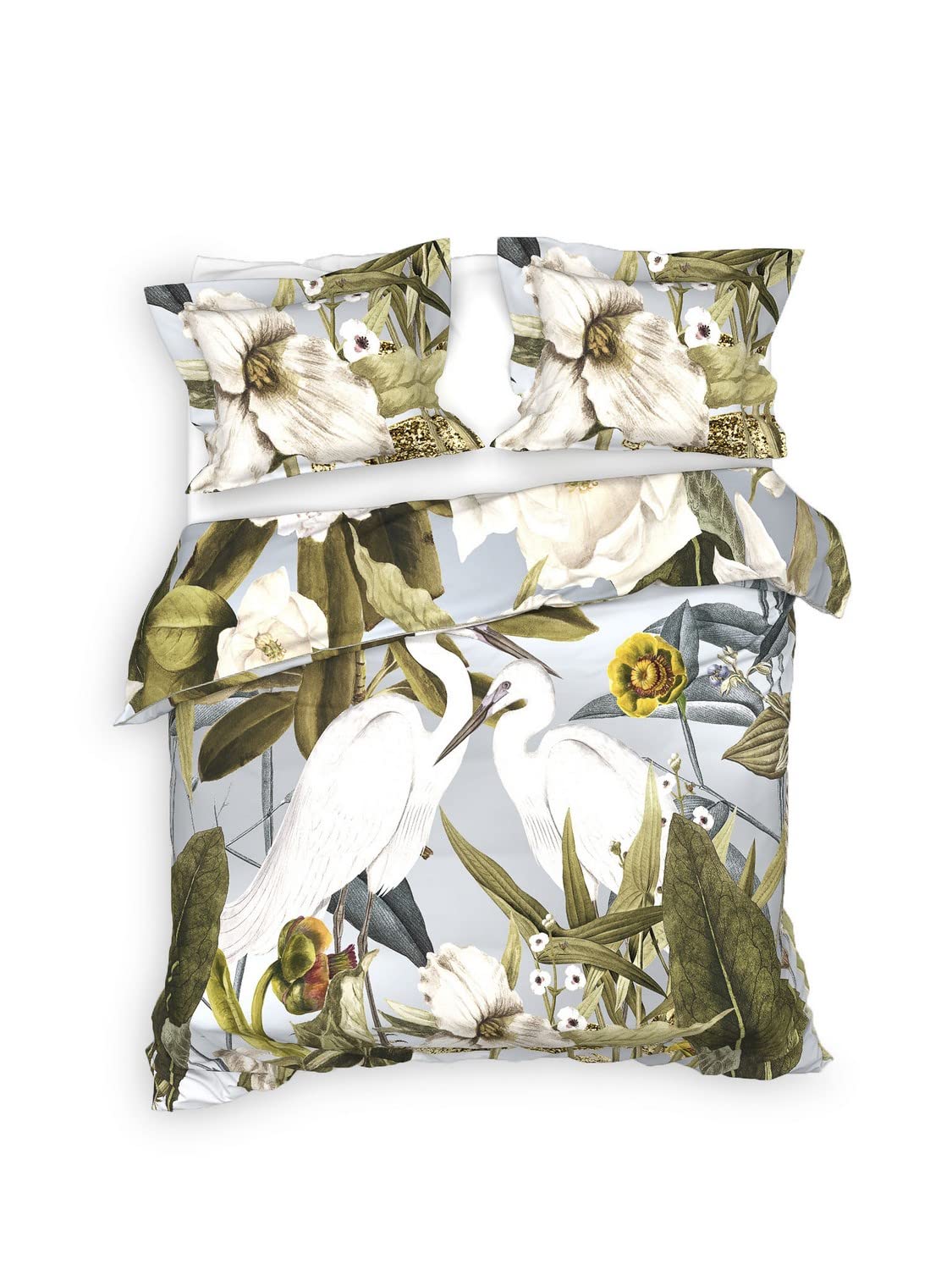 Heckett Lane Bettbezug Baumwolle Satin Chanda