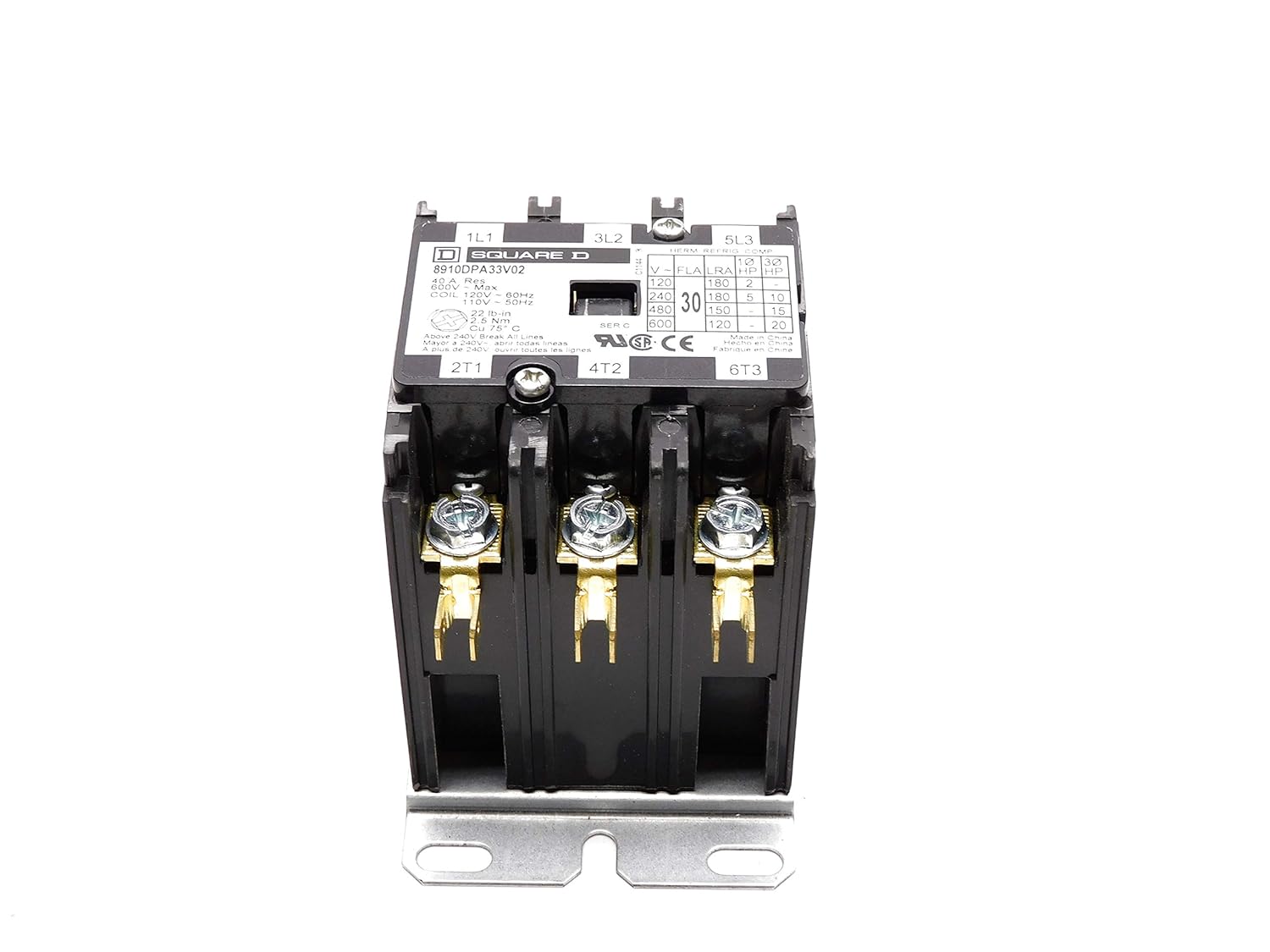 Square D 8910DPA33V02 SER. C 110/120V NSMP