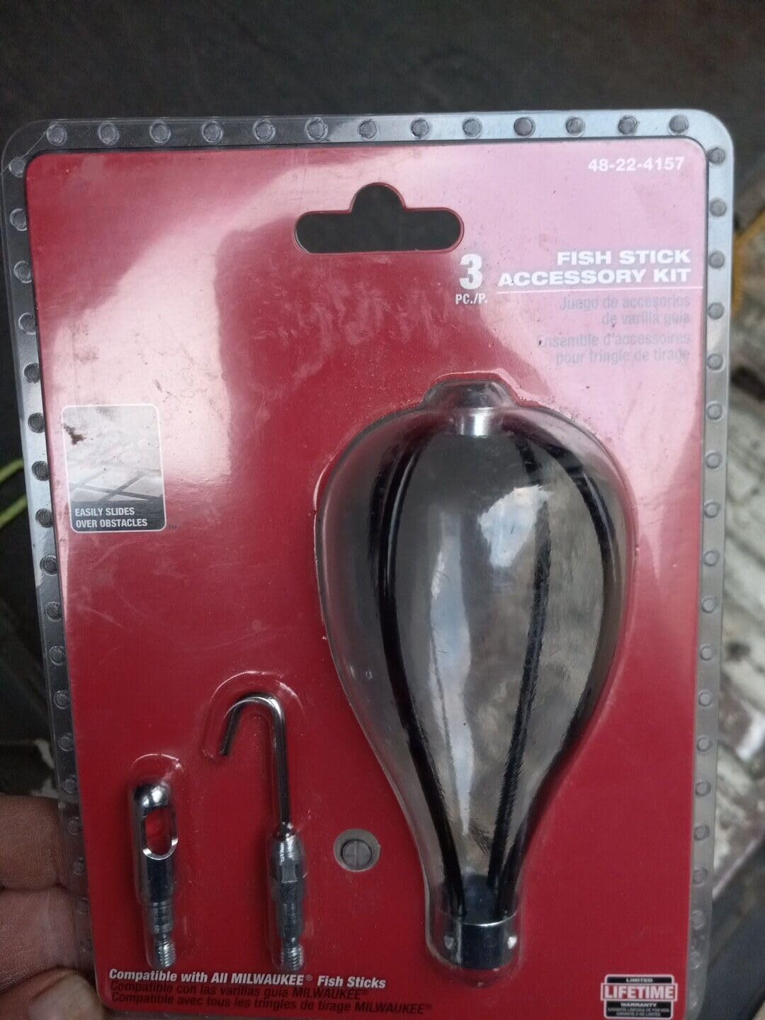 48-22-4157 for Milwaukee Tool 3 Pc. Fish Stick Accessory Kit