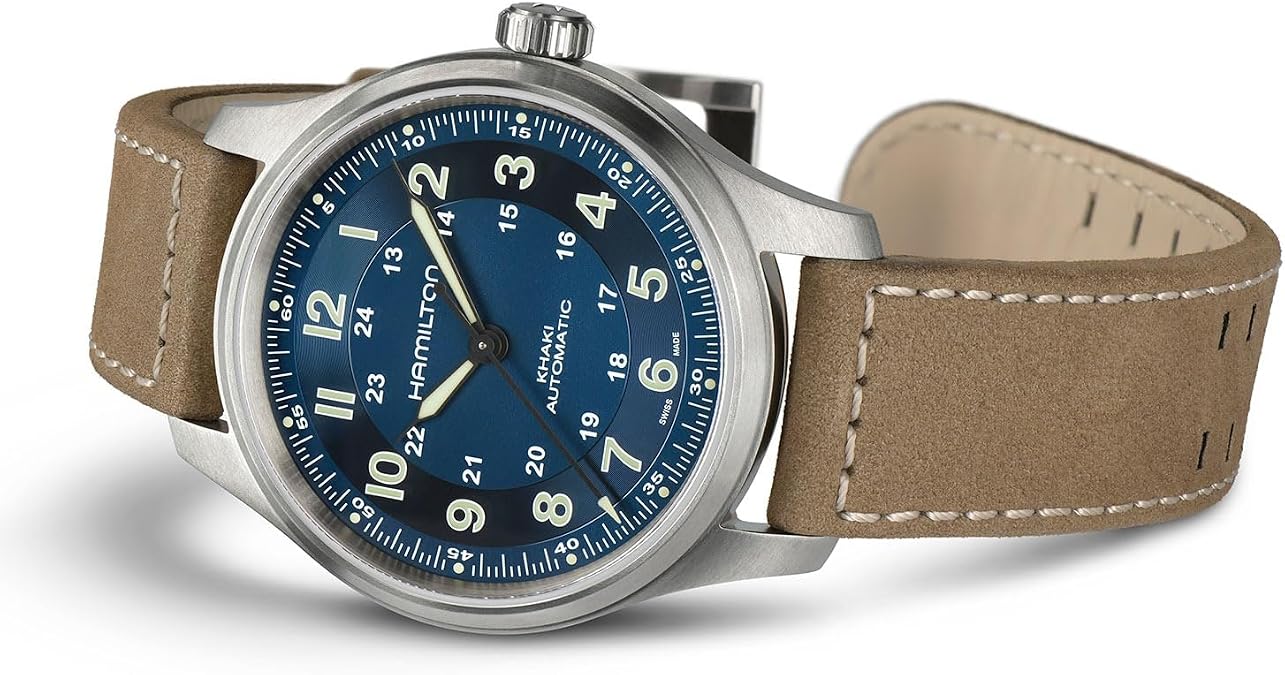 Hamilton Khaki Field Titanium Automatic Men's Watch, 42mm Titanium Case