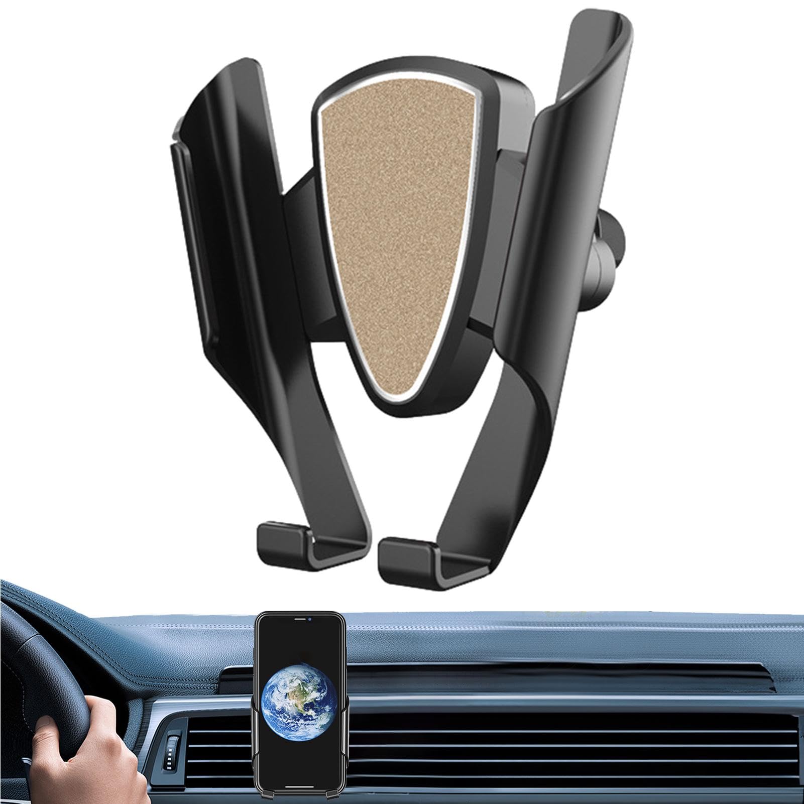 Supporto per telefono da auto per bocchetta di ventilazione auto | supporto per telefono da auto, supporto per telefono per auto, mani per auto, presa d'aria per smartphone