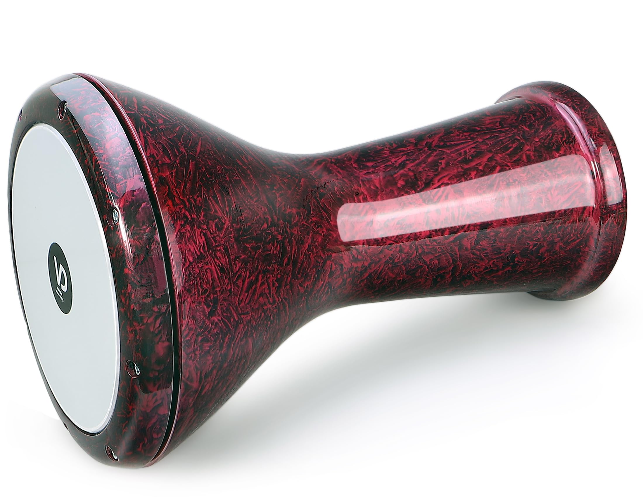 Darbuka Darabuka - Tamburo orientale professionale, in alluminio pressofuso, con accessori 3022-V