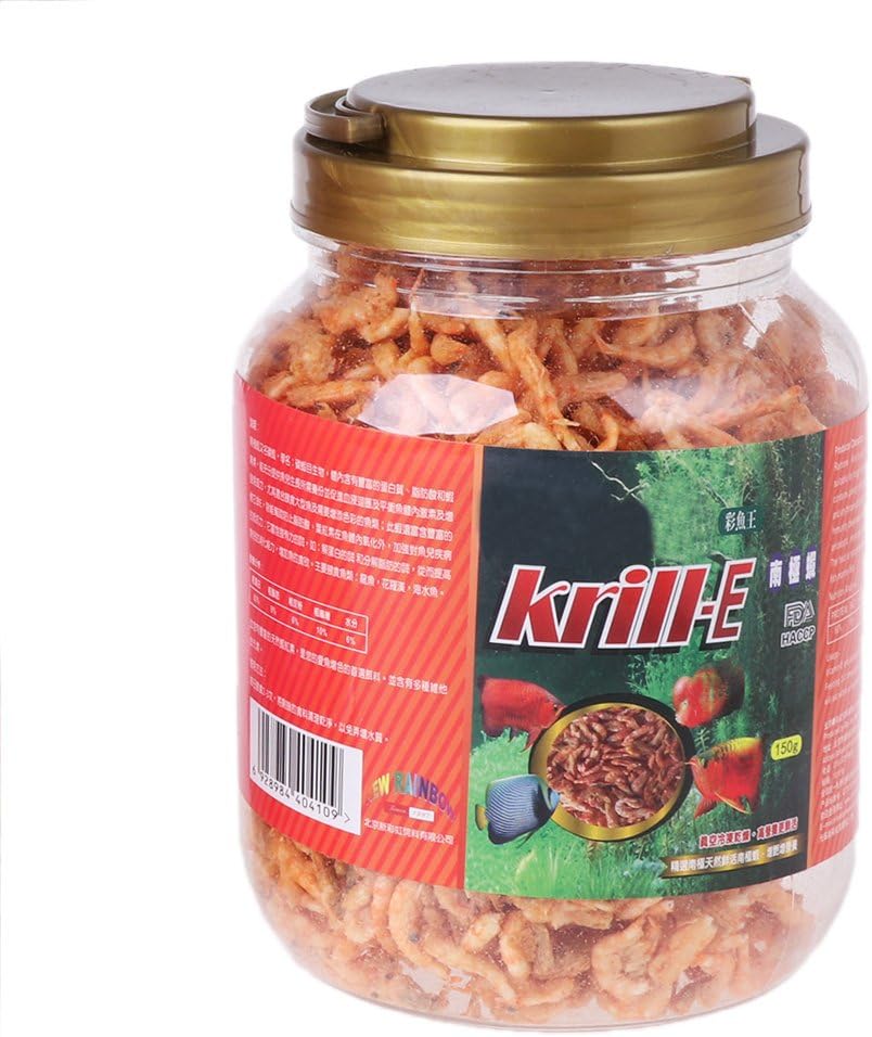 Fogun Tropical Cichlid Turtle Food Aquarium Fish Foods Feeding Freeze Dried Shrimp