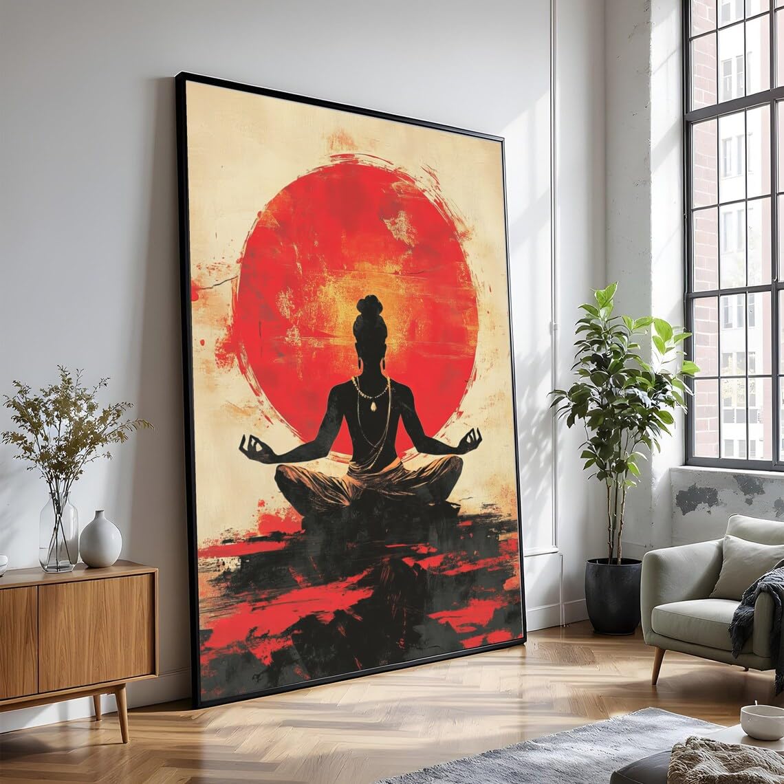 Toile de méditation moderne pour apaiser l'esprit à la maison - 7