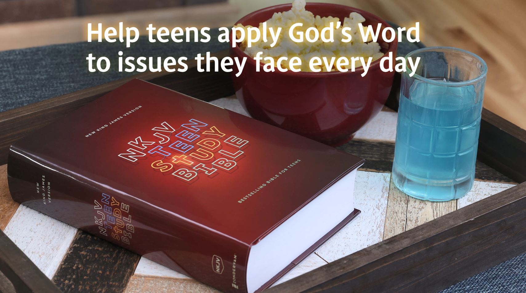 Image of NKJV, Teen Study Bible, Leathersoft, Teal, Comfort Print