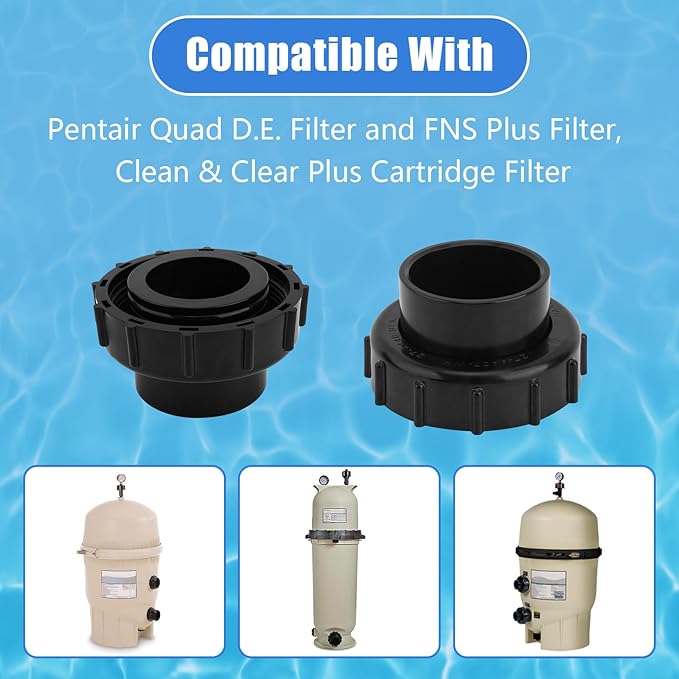 Kit Adaptador Válvula para Filtro Piscina Pentair 270100 miniatura 3