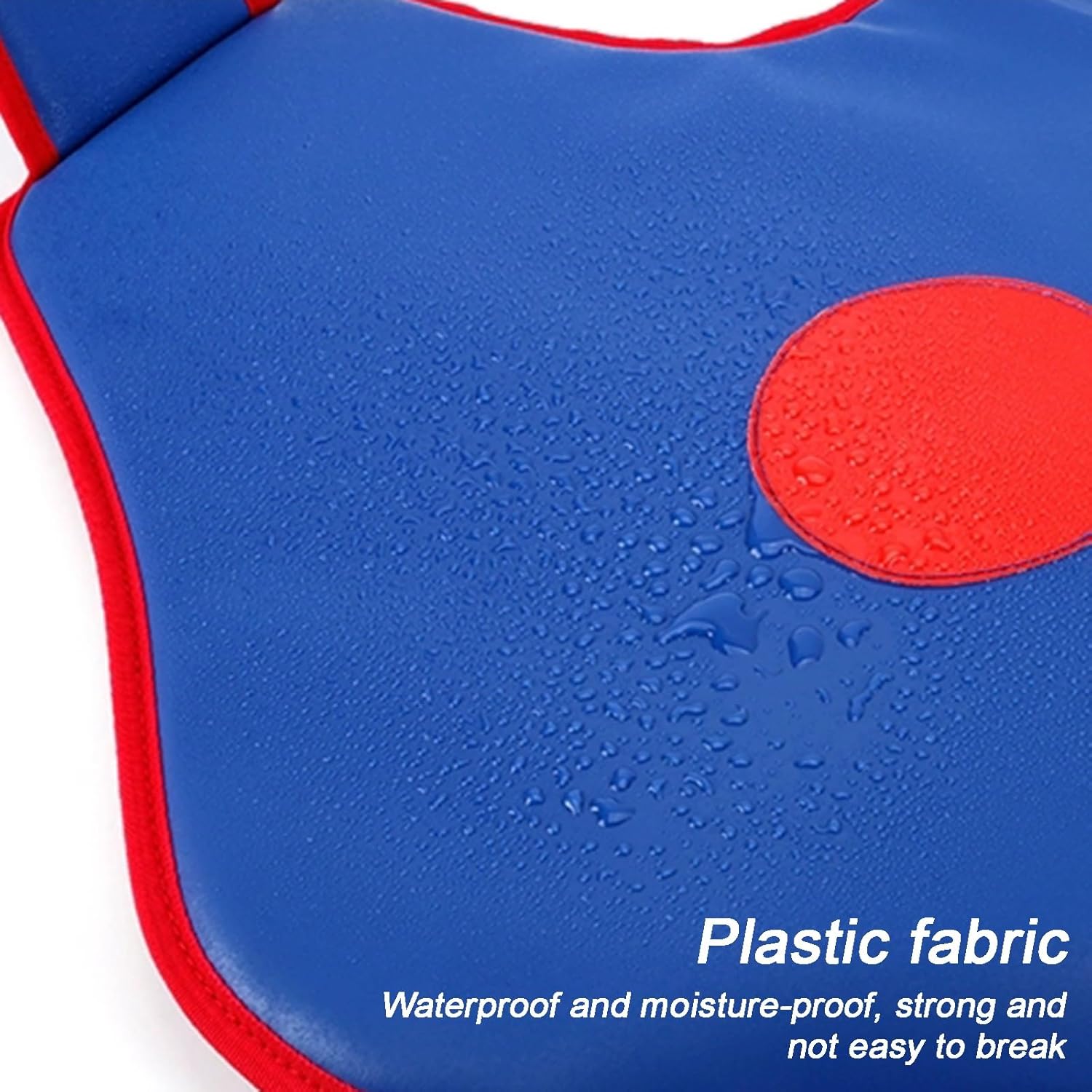 Plastic Fencing Chest Protector, Fencing Equipment for Training, Lightweight Protective Fencing Gear, Beginner Training Fencing Accessories(Red)