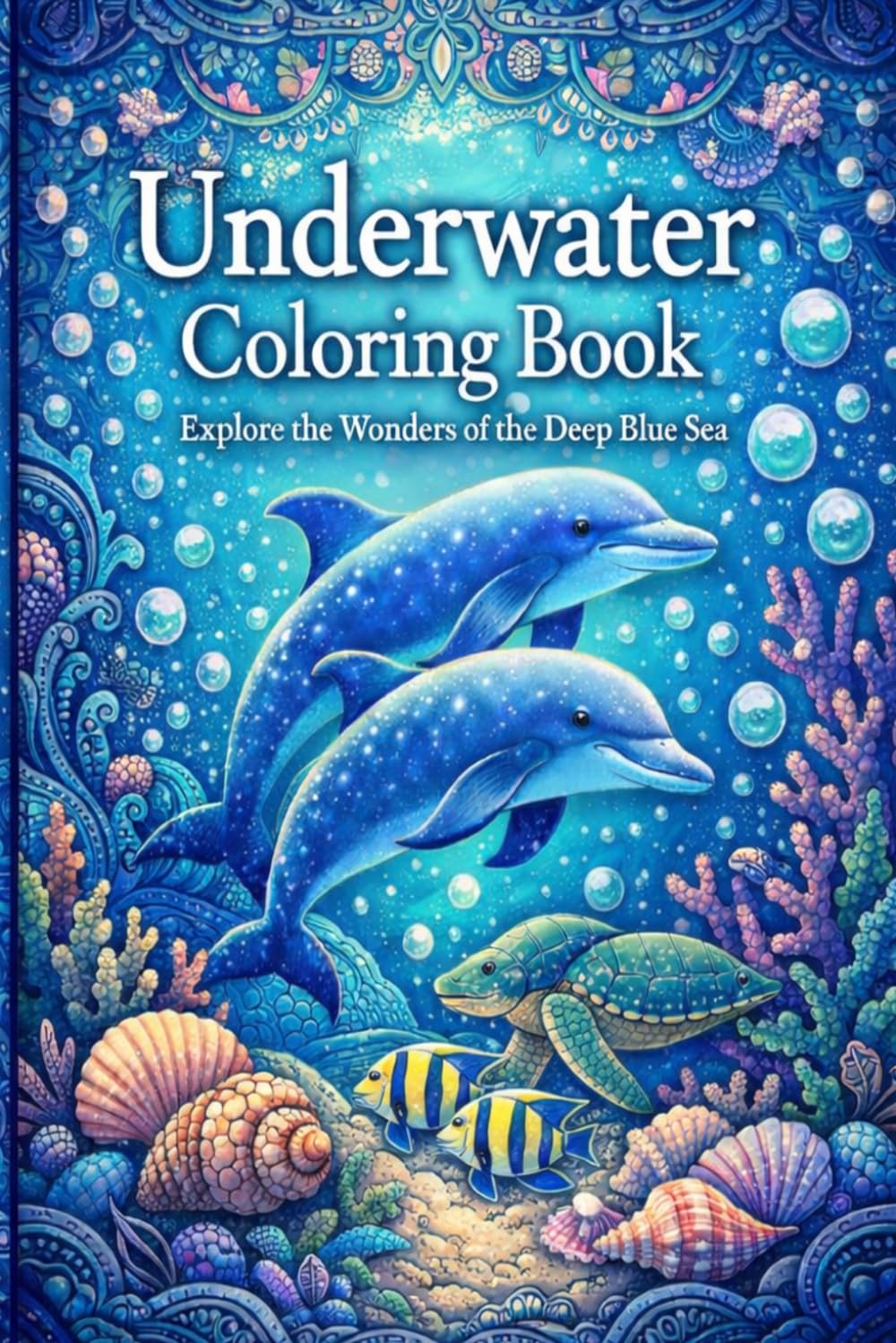 Underwater Coloring Book: Explore the Wonders of the Deep Blue Sea