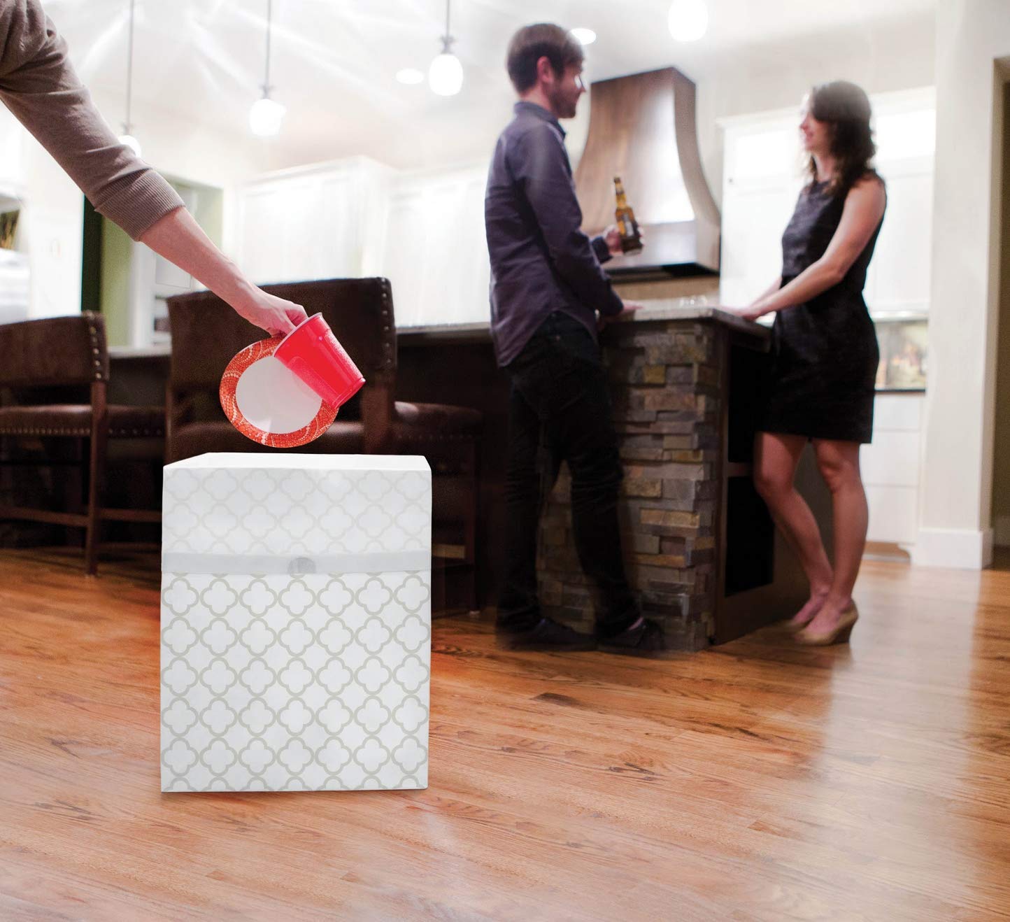 Buy Clean Cubes 13 Gallon Trash Cans & Recycle Bins for Sanitary Garbage Disposal. Disposable