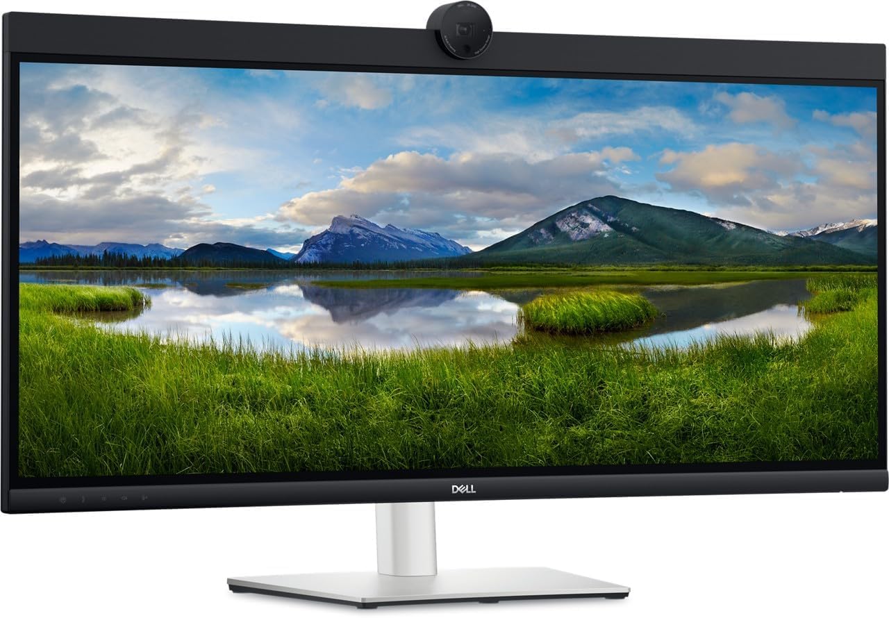 Amazon.co.jp: Dell P3424WEB 34.14インチ ビデオ会議用曲面 USB