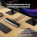 J5create USB-C Double HDMI Station d'accueil (10-in-1), 4K + 1080p Double HDMI Affichage, 5Gbps USB-A x3, SD Lecteur de cartes, PD 100W, RJ45 Ethernet, Combo Audio Jack, pour MacBook et Windows Ordinateur portable (JCD542)