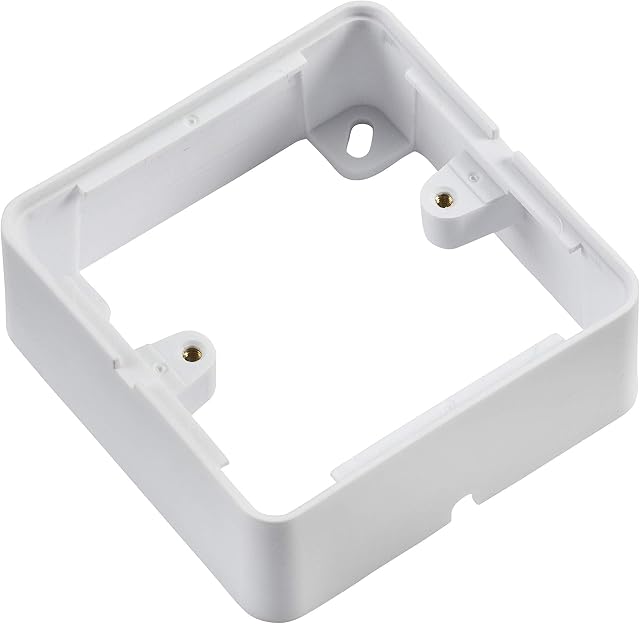 Knightsbridge 1G Surface Box 1GSBW , White