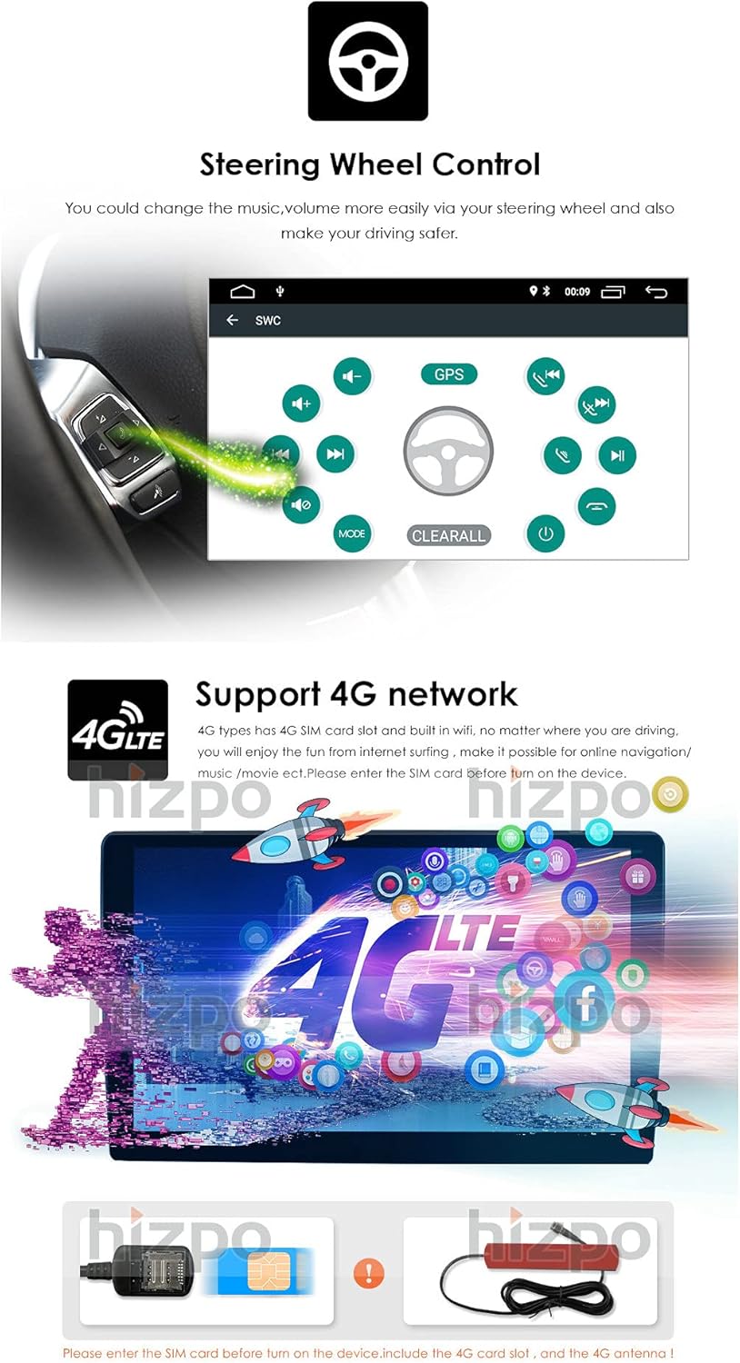 Rеvіеw 9 Inch Android 10 Car Stereo GPS Car Radio for Mercedes W906 Sprinter/V-Class W639/Vito/Viano/B Class W245 /A Class W169 Supports Carplay 4G LTE 360°Panorama System DSP RDS USB Charge Bluetooth