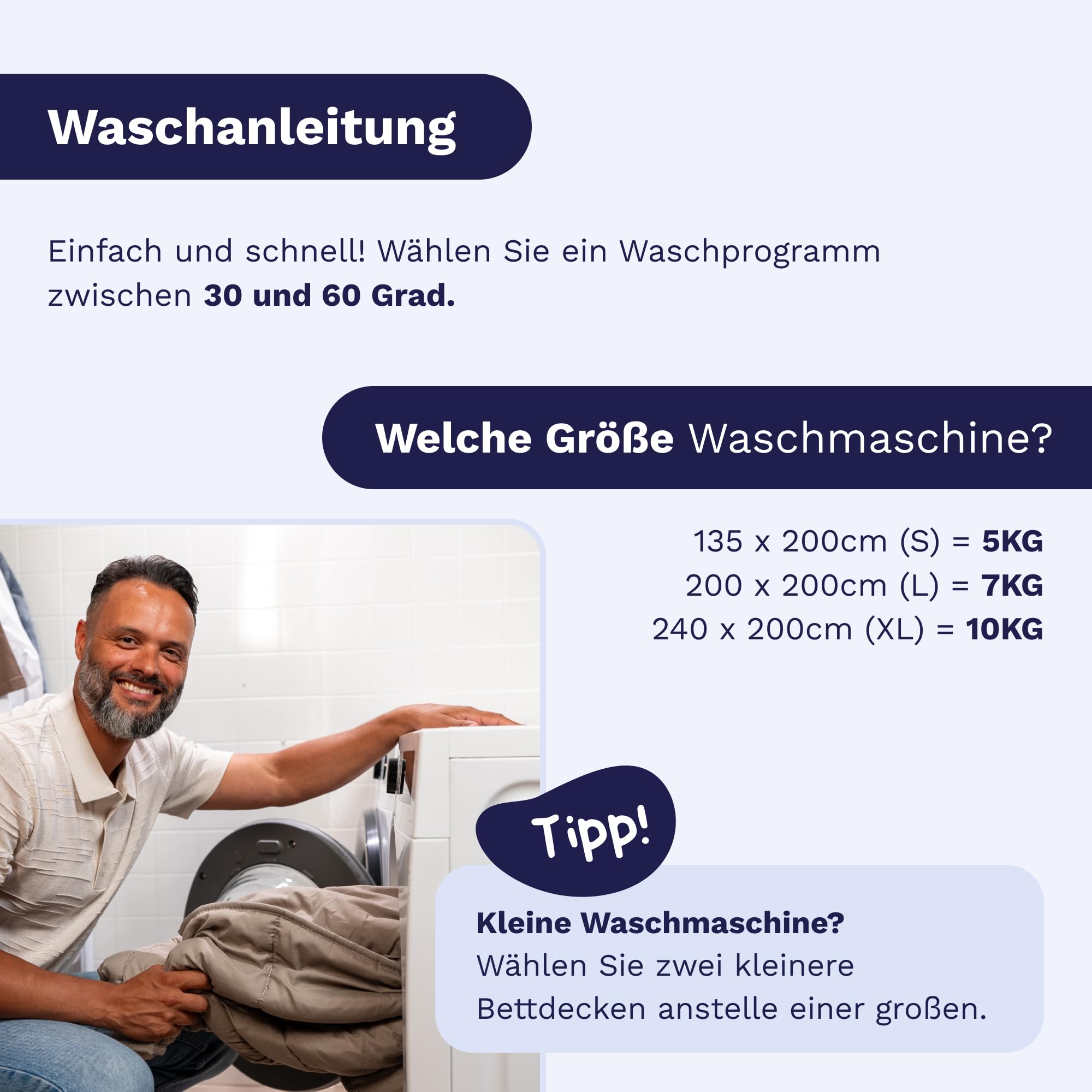 Zelesta Groovebed Bettdecke - Waschbare bettdecke ohne Bezug - Teddy Bettwäsche winterdecke und Sommer-Bettdecke warm Duvet - 4 Jahreszeiten - Fluffy (Grey, 140x200 cm)