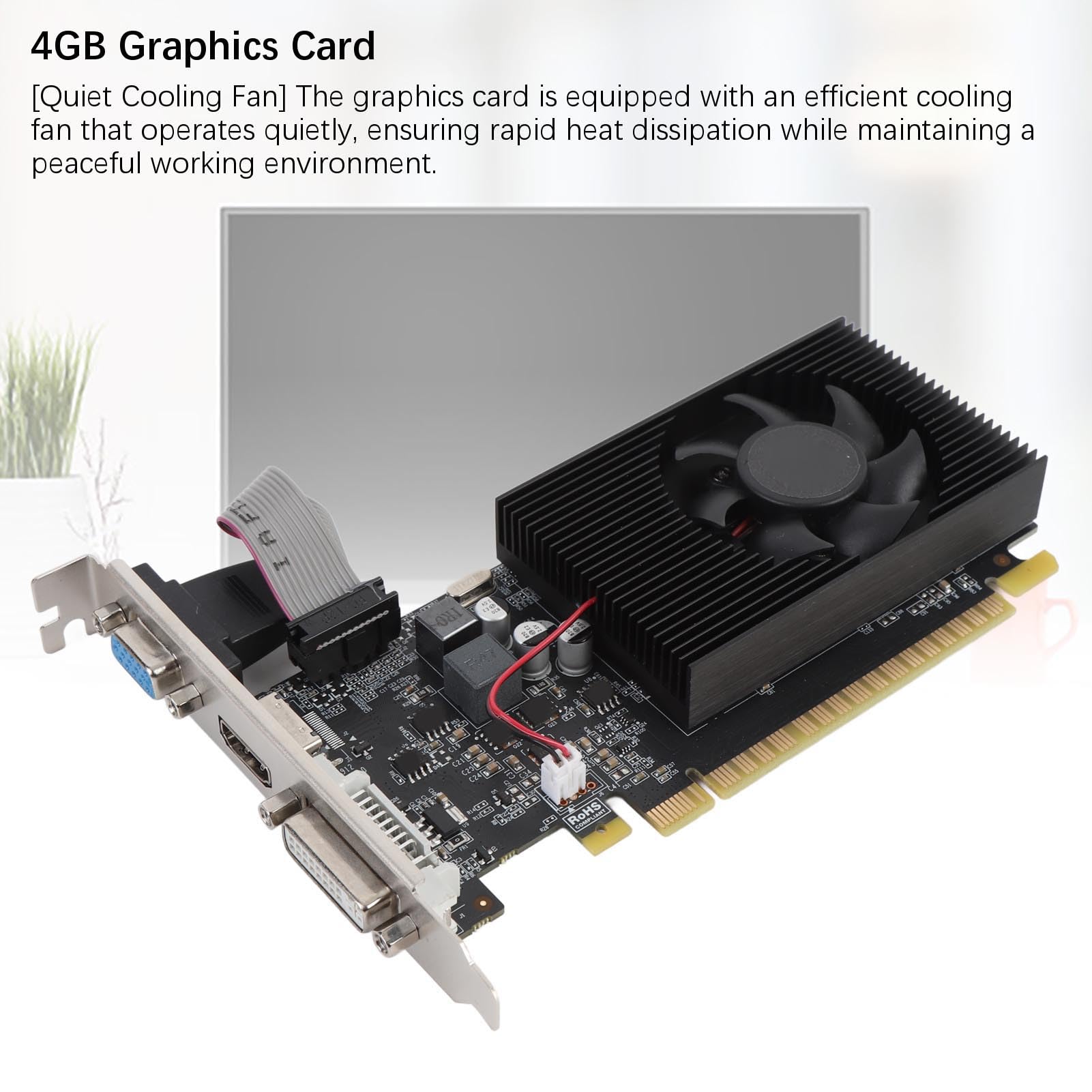 GeForce GT 740 4G DDR3 Low Profile Graphics Card