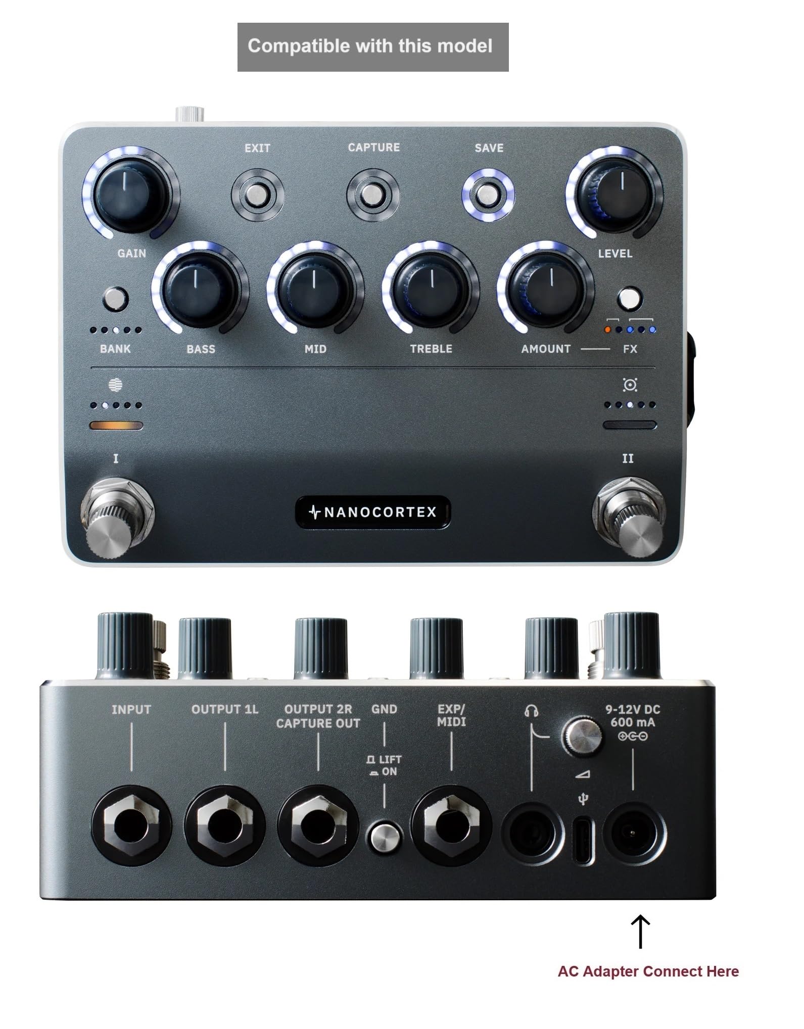 R*s様 Neural DSP NANO CORTEX +電源アダプター Amazon.com: AC Adapter Compatible with Neural DSP Nano Cortex