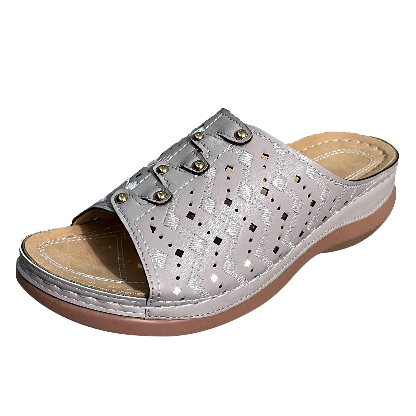 Pantuflas de playa para mujer, transpirables, transpirables, para verano, para mujer