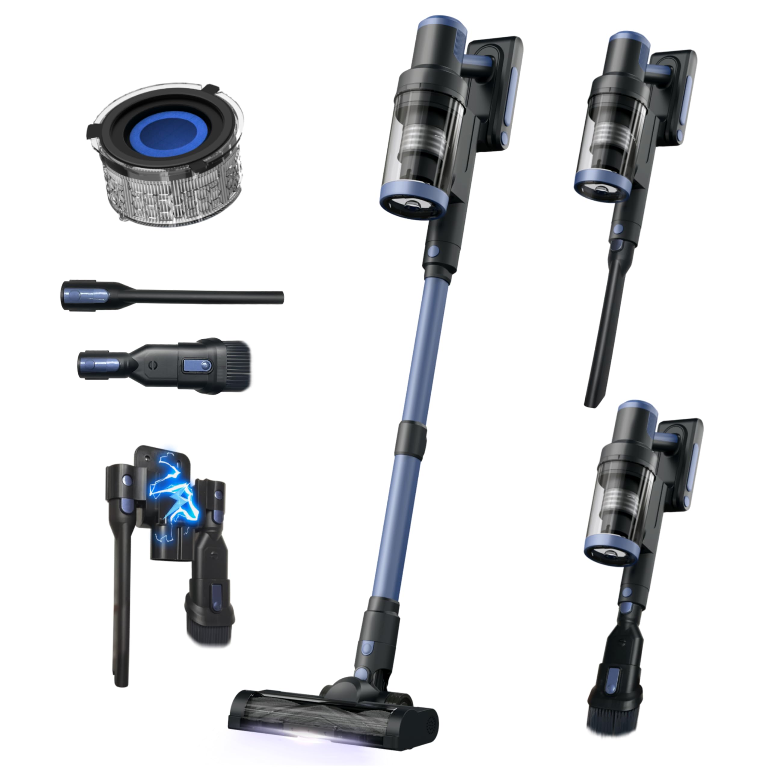 Photo 1 of SELLING FOR PARTS ONLY ……..Bolan-Tech Cordless Vacuum Cleaner 30Kpa Deep Blue