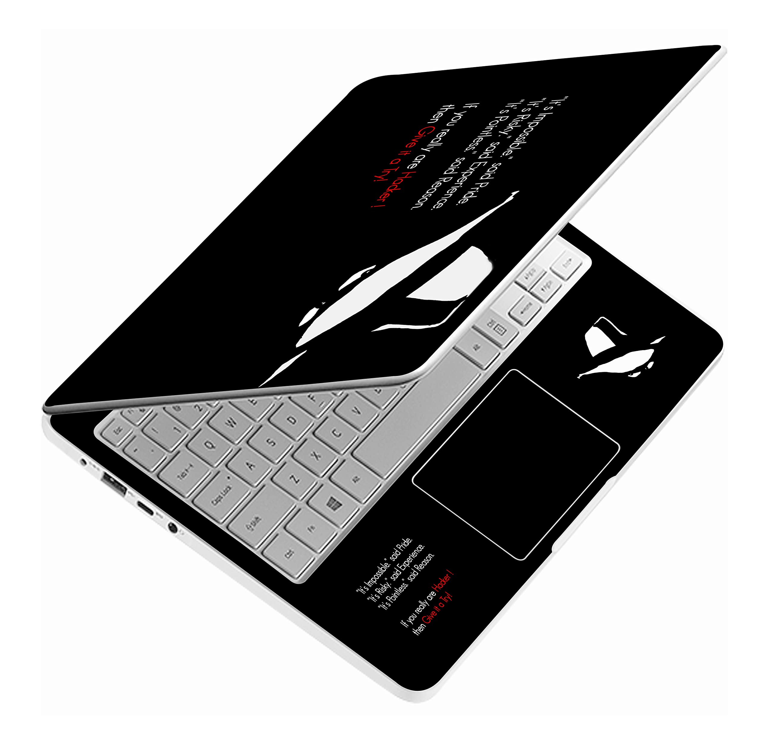 Glossy Designs Full Body Laptop Skin Upto 15.6 inch Sticker Compatible for Dell/HP/Lenovo/Acer/Sony All Laptop Size Upto 15.6 Inch - are You Really Hacker (B09V81WL36) Amazon Price History, Amazon Price Tracker