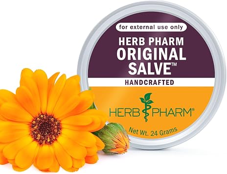 Herb Pharm Original Salve with Comfrey and St. Johns Wort, 24 Grams