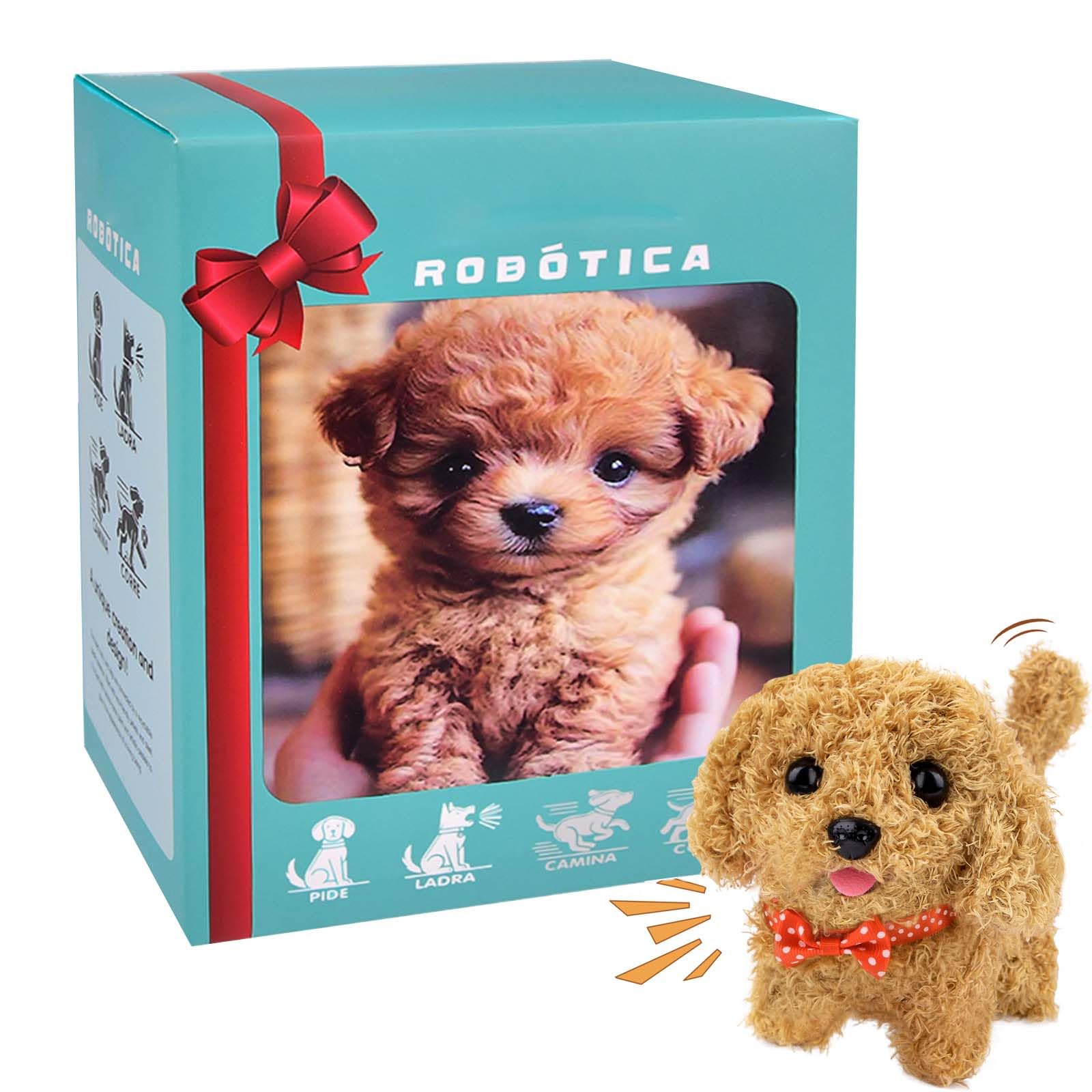 Bukbas Robot Dog, My Realistic Robot Puppy, Robots Dogs That Acts Like Real Dogs