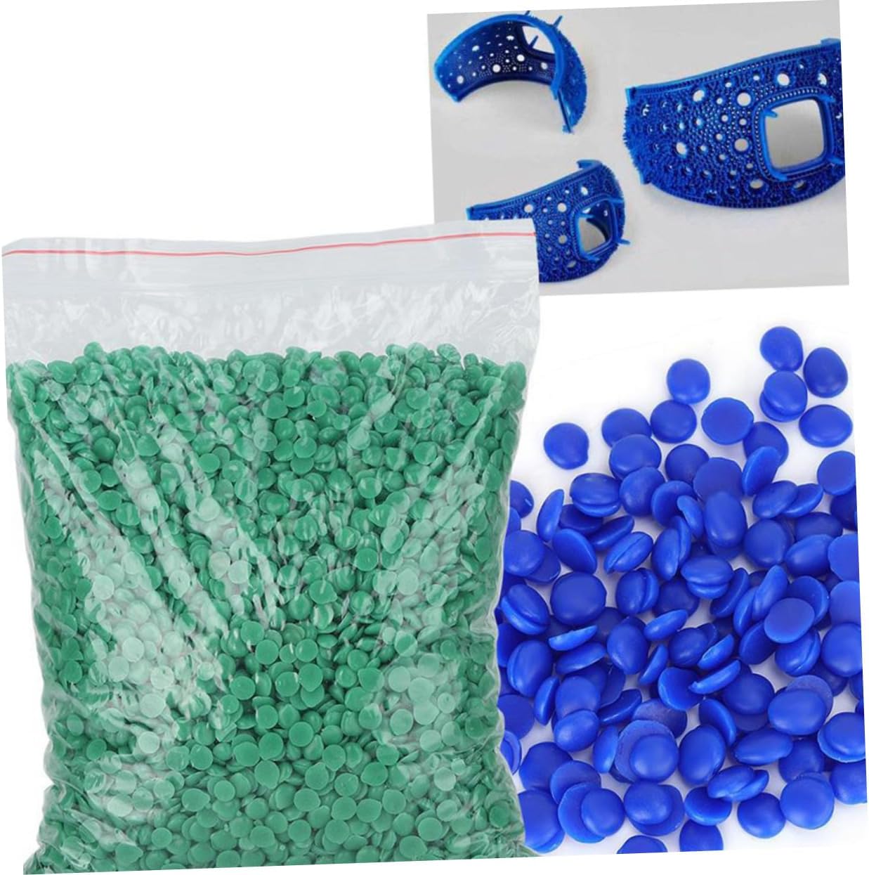 1pack Low Temperature Hemispherical Jewelry Casting Wax Beads Mold for Gold Silver Copper Jewelry Making Reusable High Toughness Casting for Crafting and Repairing