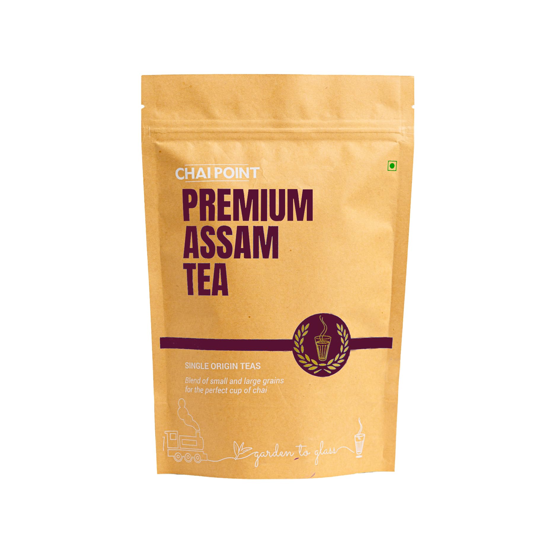 Premium Assam Tea (200g) | Single-Origin Black Tea | Vacuum Packed for Freshness | Premium Chai Patti | Loose Leaf Tea