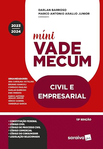 Mini Vade Mecum - Civil e Empresarial - Meu Curso - 13ª edição 2024