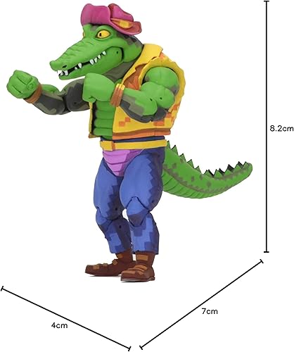 Miniatura 2 de NECA Teenage Mutant Ninja Turtles: Turtles in Time - Figura de acción a escala de 7 pulgadas - Leatherhead