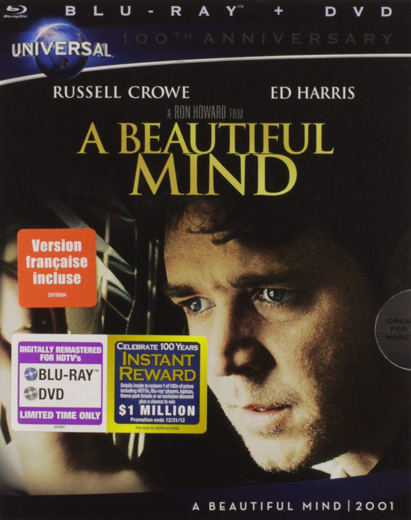 A Beautiful Mind (Blu-ray + DVD)