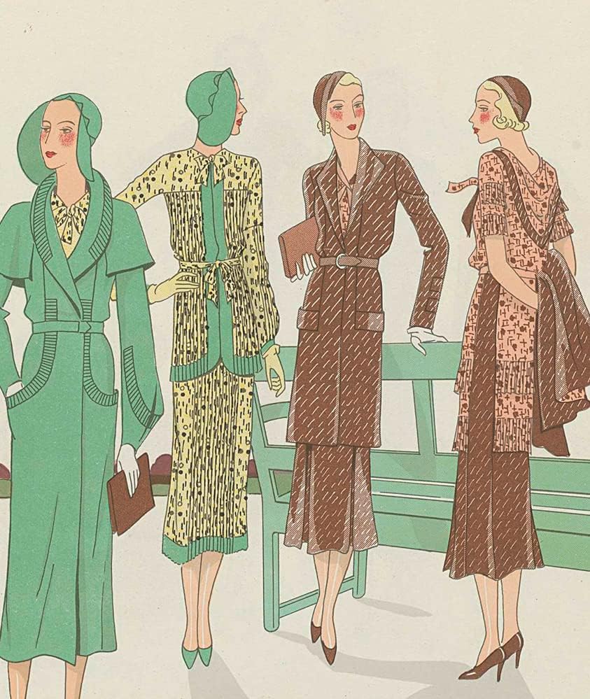 ArtDirect Art - Taste - Beauty, P. 19 (1931) 36x43 UnFramed Museum Art Print Poster Ready for Framing by Anonymous